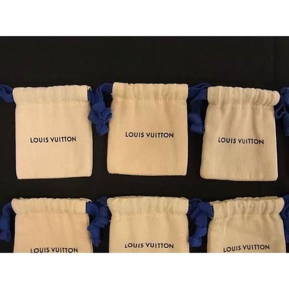 Louis Vuitton 100% Cottotorage Bag Drawstring W Approx 6.5cm Shoulder Bags